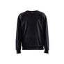 Sweatshirt - Black/Mid grey - 4XL