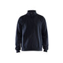 Sweatshirt Half-zip - Dark navy blue - 4XL