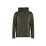 Hoodie Half zip - Forest Night - 4XL