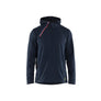 Hoodie Half zip - Dark navy blue - 4XL