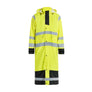 Raincoat Hi-Vis LEVEL 1 - Hi-vis yellow/Black - 4XL
