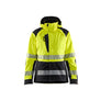 Women’s Hi-Vis Shell Jacket - Hi-vis yellow/Black - L