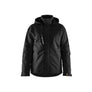 Lightweight lined Winter Jacket Stretch - Black/Black - 4XL