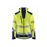 Hi-Vis Softshell jacket - Hi-vis yellow/navy blue - 4XL
