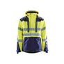Hi-Vis Shell jacket - Hi-vis yellow/navy blue - 4XL