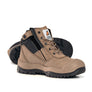 Mongrel 461 Side Zip Safety Boots W/Scuff Cap - STONE