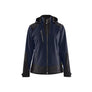 Women's Softshell jacket - Dark navy/Black - L
