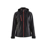 Women's Softshell jacket - Black/Red - L