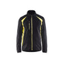 Fleece jacket - Black/Hi-vis yellow - 4XL