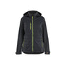 Women's Hybrid Jacket - Black/Hi-vis yellow - L