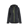 Women's Hybrid Jacket - Black/Hi-vis yellow - L