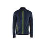 STRIKER Fleece jacket - Dark navy blue/Hi-vis yellow - 4XL