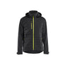 Hybrid Jacket - Black/Hi-vis yellow - 4XL