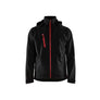 Softshell jacket - Black/Red - 4XL