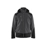 Lightweight Lined Winter Jacket Softshell - Dark grey/black - 4XL