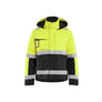 Hi-Vis Winter jacket - Hi-vis yellow/Black - 4XL