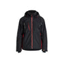 Lightweight lined Winter Jacket - Black/Red - 4XL