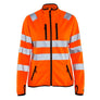 Women's Hi-Vis Softshell Jacket - Orange - L