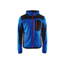 Knitted jacket - Cornflower blue/Black - 4XL