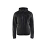 Knitted jacket - Dark grey/Black - 4XL