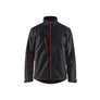 Softshell Jacket - Black/Red - 4XL