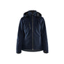 Women's Lightweight lined Winter Jacket - Dark navy/Black - L