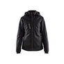 Women's Lightweight lined Winter Jacket - Black - L