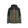 STRIKER Shell Jacket Stretch - Forest Green/Rust - 4XL