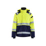 Hi-Vis shell jacket - Hi-vis yellow/navy blue - 4XL