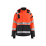 Hi-Vis shell jacket - Red hi-vis/black - 4XL