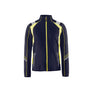 Microfleece jacket - Navy blue/Hi-vis yellow - 4XL