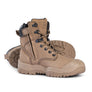 Mongrel 561 Side Zip Safety Boots - STONE