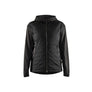 Women's hybrid jacket - Dark grey/black - L