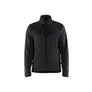 Knitted Jacket with Softshell - Dark grey/Black - 4XL