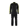 Industry overalls stretch - Black/Hi-vis yellow - 30R