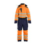 Women’s Winter Overall Hi-Vis - Orange/Navy blue - L