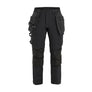 Women's Craftsman Work Trousers 4-way stretch - Black - 10R