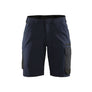 Women's service shorts with 4-way stretch - Dark navy/Black - 10R