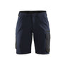 Women's service shorts with 4-way stretch - Dark navy/Black - 10R
