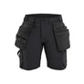 Women's Craftsman shorts 4-way stretch - Black - 10R