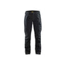 Women's service Work Trousers stretch - Black/Black - 10R
