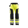 Women's Hi-Vis Work Trousers - Hi-vis yellow/Black - 10R
