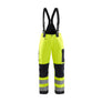 Women's Hi-Vis Winter Work Trousers - Hi-vis yellow/Black - 10R