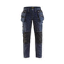 Women's Craftsman Work Trousers X1900 Stretch - Navy blue/Black - 10R