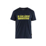 T-shirt - Dark navy blue/Hi-vis yellow - L