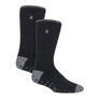 2 Pair Mens Winter Crew Slipper Socks