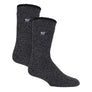 Mens 2 Pack Merino Wool Thermal Socks