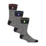 3 Pack Mens Insulated Thermal Socks for Winter