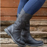 Wasserdichte Stiefel aus Quebec – Schwarz