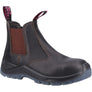 Hard Yakka Women's Banjo Elastic Gusset Safety Boot - Brown